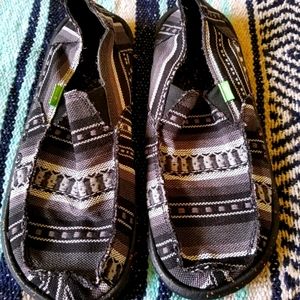 Mens Sanuk Baja Side walk surfers